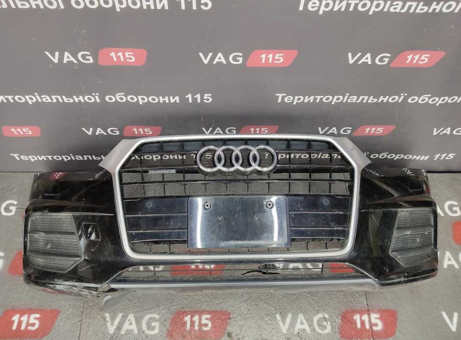 Бампер передний в сборе ауди ку3 Q3 2015 - 2018гг 8u