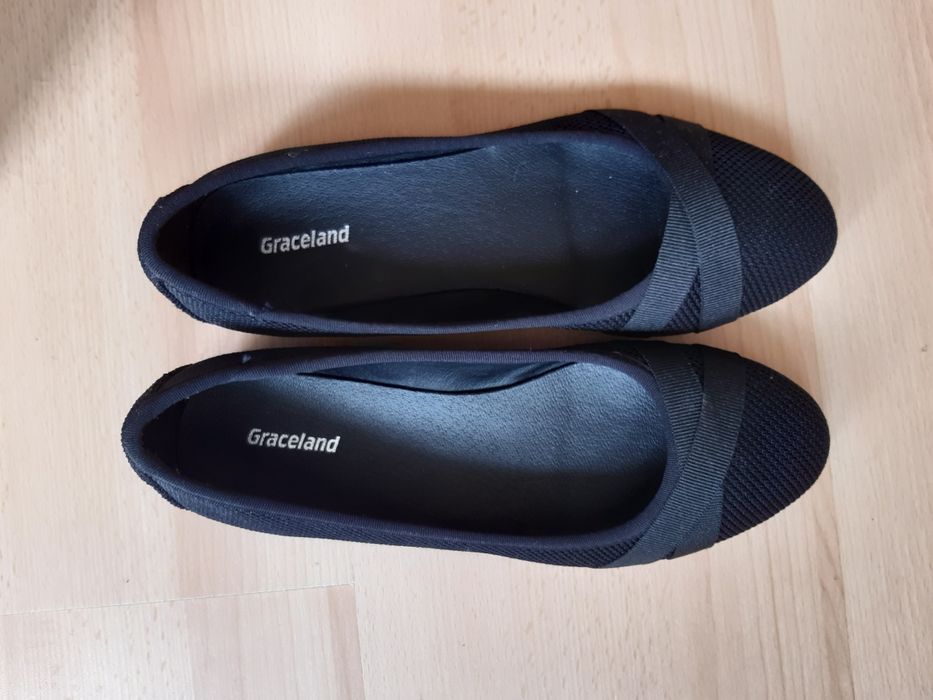 Baleriny czarne Graceland 37