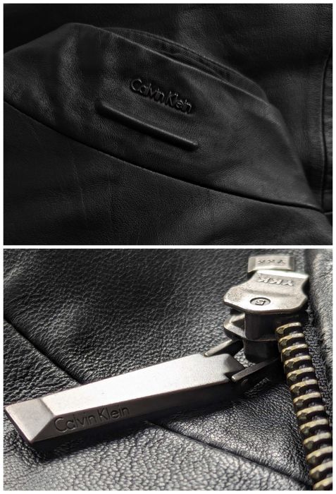 Нова оригінал шкіряна Calvin Klein Lamont куртка