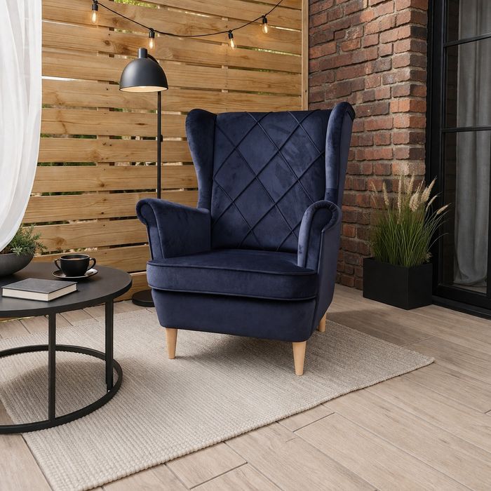Stylowy fotel do salonu – Uszak w super cenie
