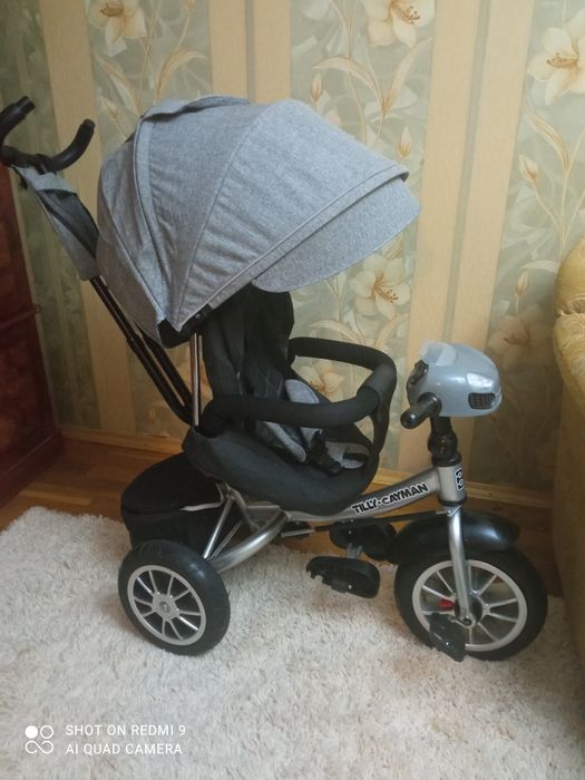 Велосипед Tilly Cayman батьківською ручкою.