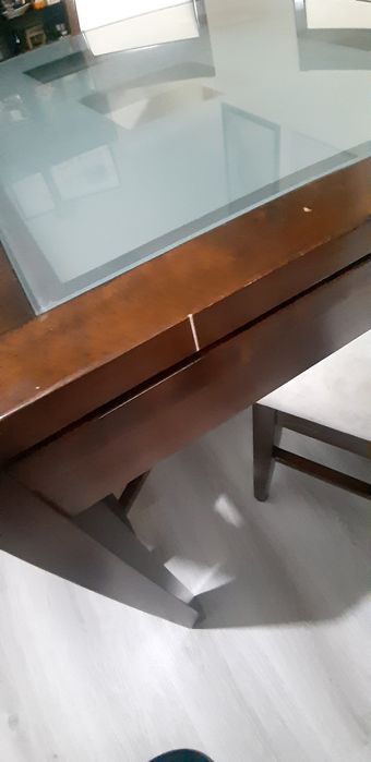 Mesa de jantar extensível