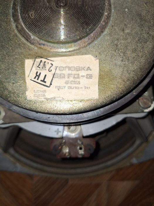 Динаміки 30ГД-2,  головки від "Колоколів" на потужні магніти