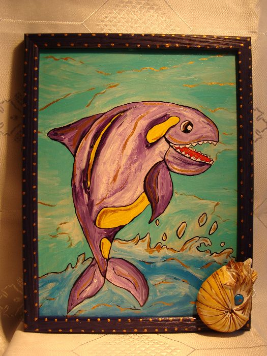 Obrazki Morskie Dziecinne