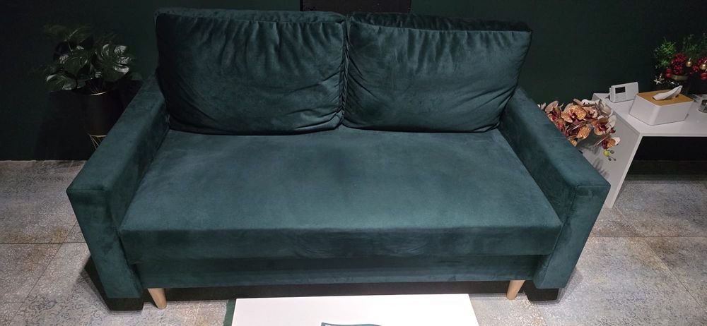 Sofa Bellis butelkowa zieleń
