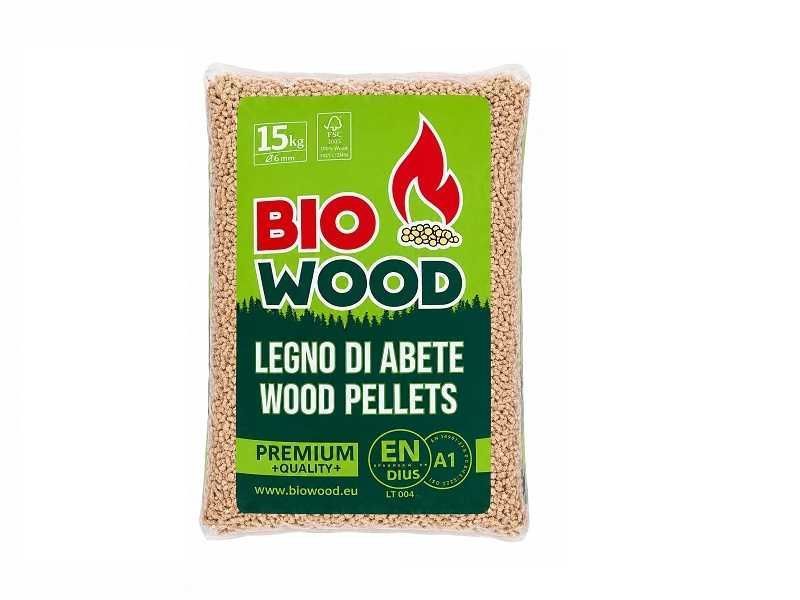 Pellet sosnowy BIOWOOD workowany ENplus A1 certyfikowany
