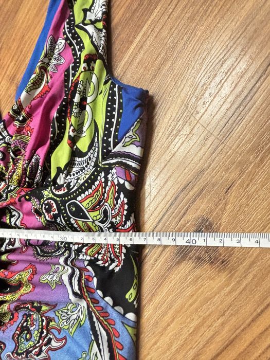 Kolorowa maxi sukienka