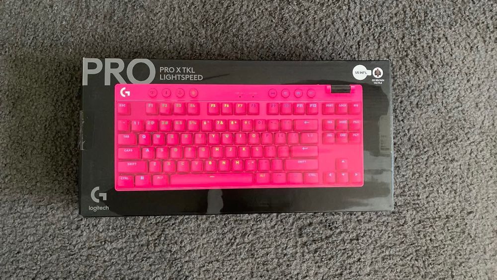 Klawiatura Logitech Pro x TKL LightSpeed