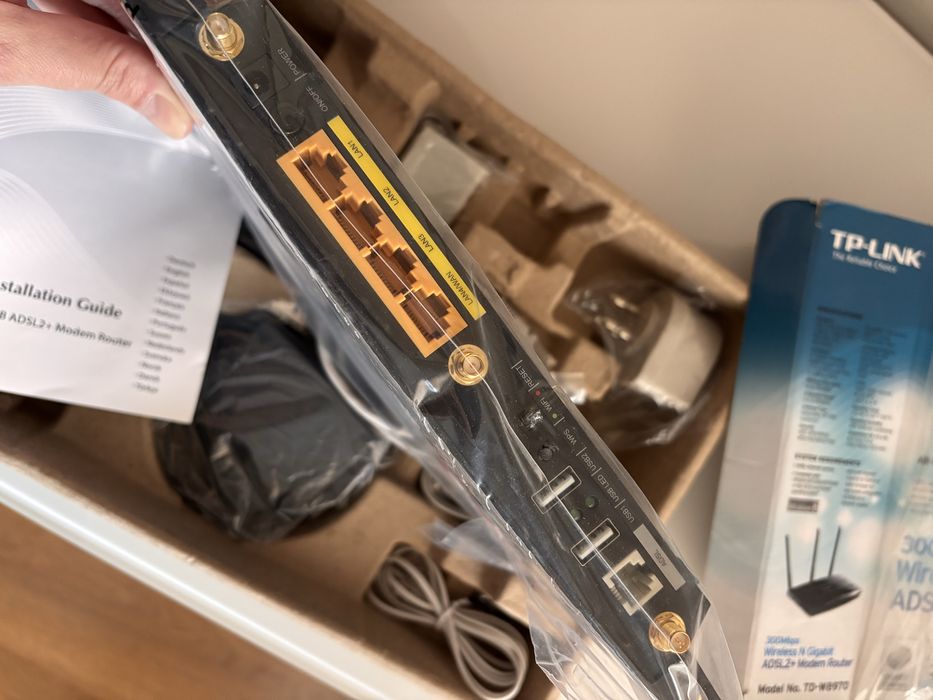 GIGABIT ADSL2 N 300Mbps Wireless Modem Router - TP-LINK