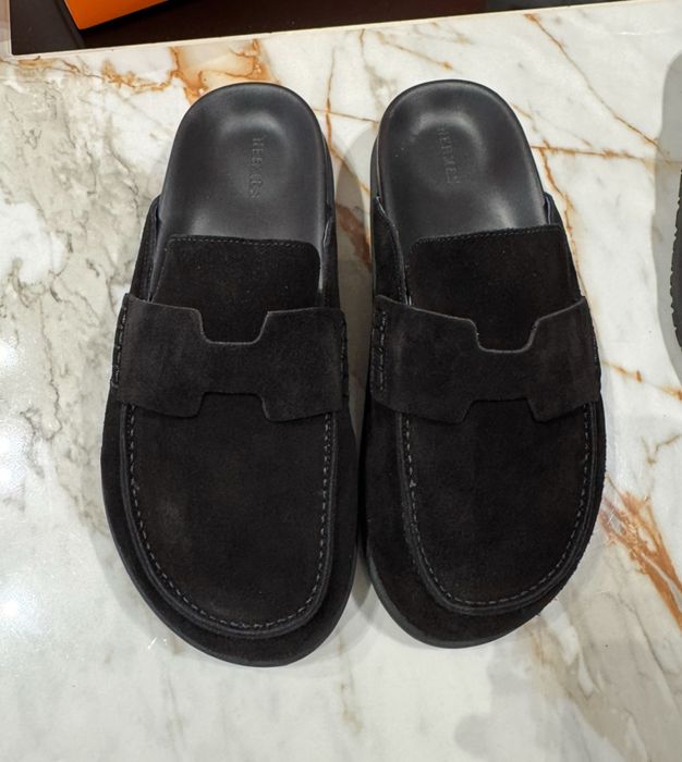 Klapki Hermes Mule