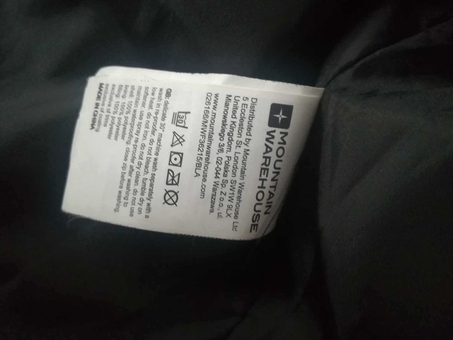 Kurtka ocieplana,  Mountain Warehouse - rozmiar S męska