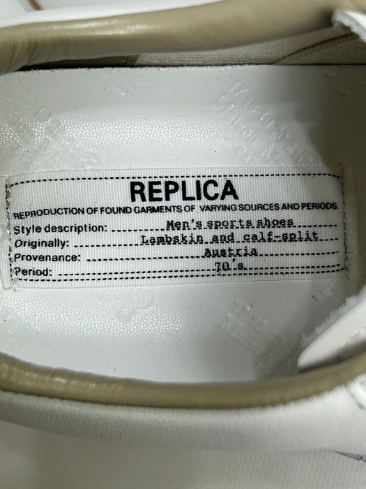 Maison margiela Replica кеди кроссовки білі кроссовки 43 42 41