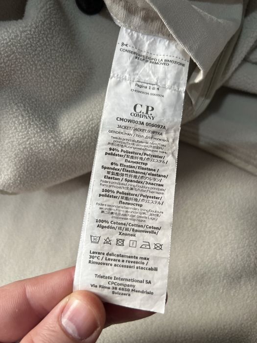 C.P. COMPANY (L) Shell-R Soft Shell Arm Lens Jacket мужская ветровка