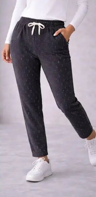 Нові брюки вельвет камінці батал