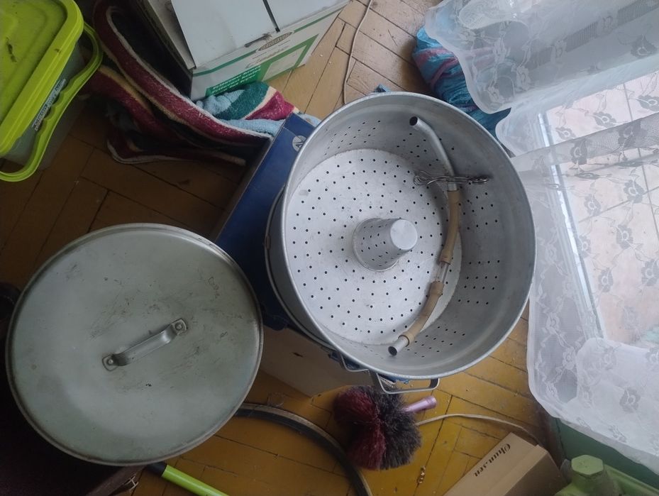 Sokownik aluminiowy PRL