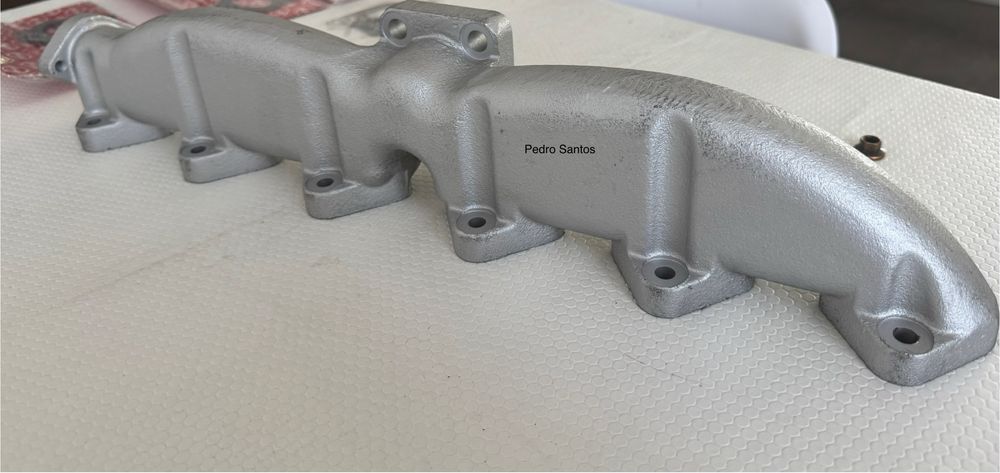 Coletor Colector Escape Ferro Fundido Bmw e60 e61 e65 e46 x5 525d 530d