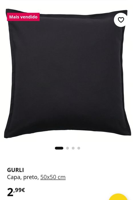 Capas almofadas Gurli Ikea 50x50