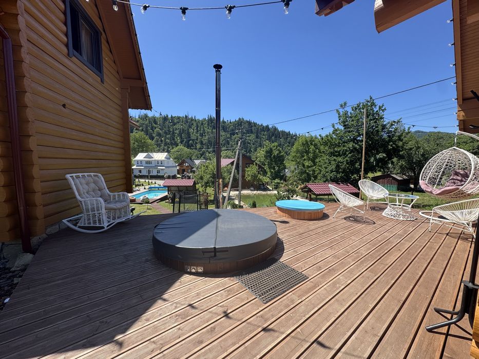 Чан  -джакузі +сауна