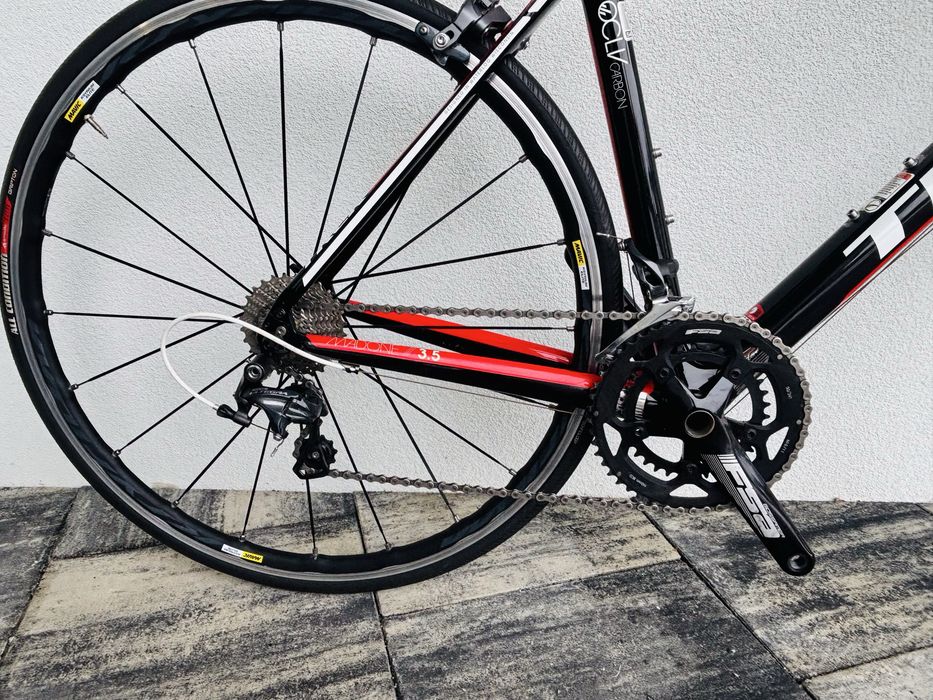 Szosa Trek Madone 3.5 Carbon w idelanym stanie, Ksyrium, pełna Ultegra