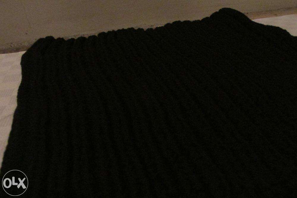 Black High Wool Collar64284085693698121