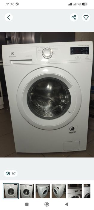 Пральна машинка ELektoLux 7kg.