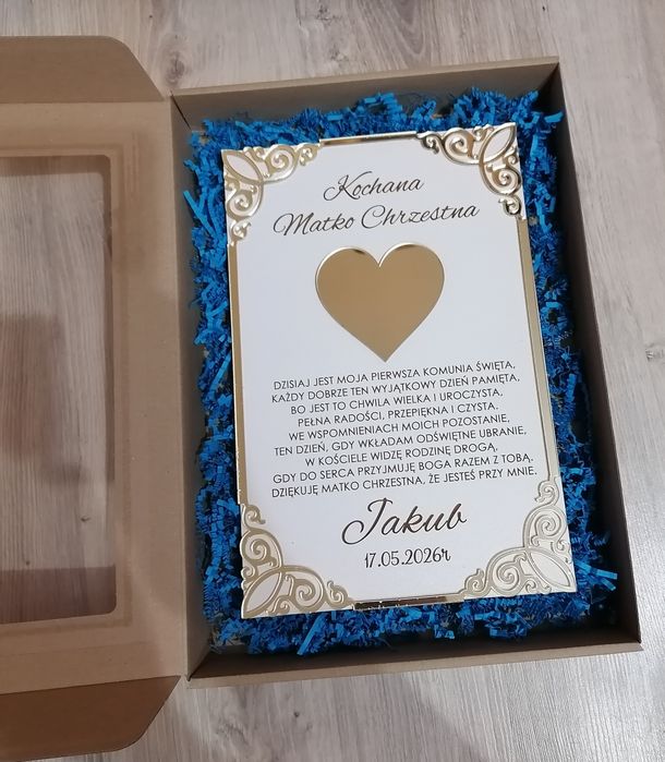 Podziękowania komunijne