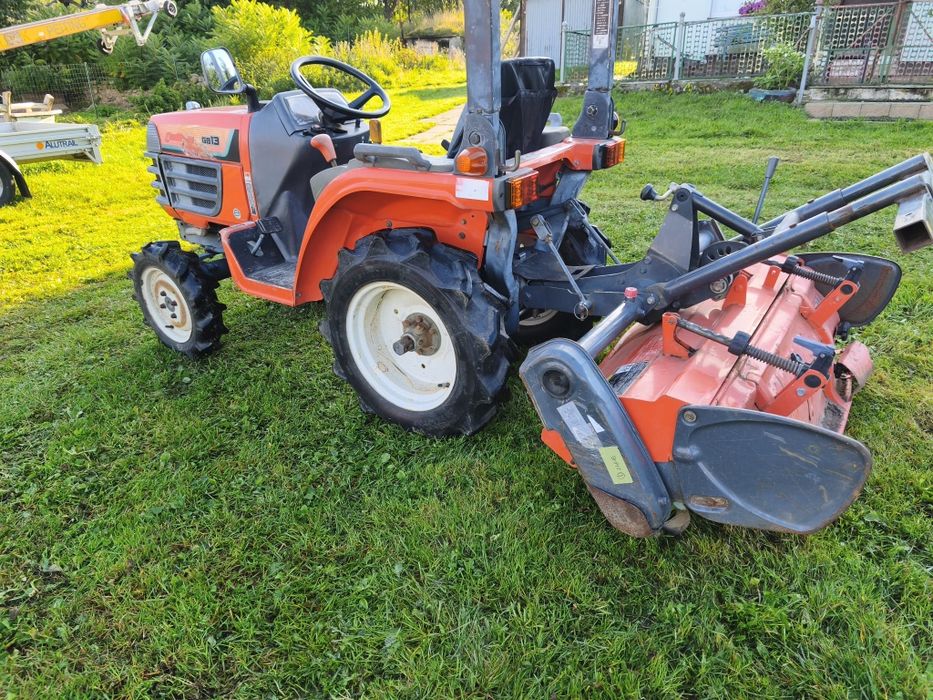 Kubota traktorek głębogryzarka