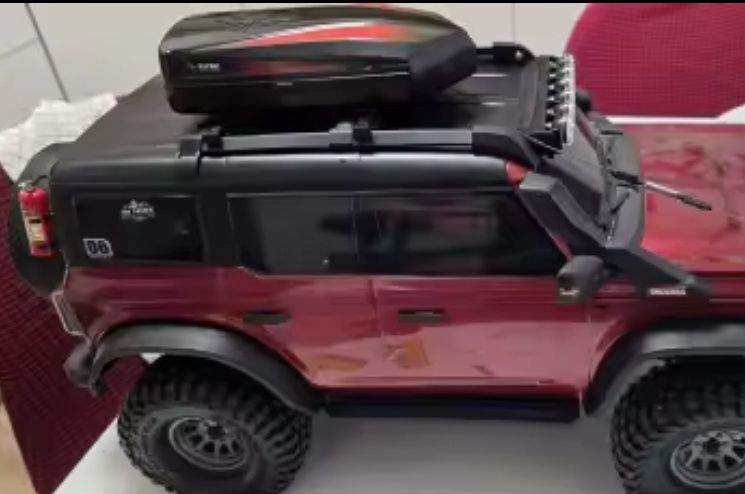 Bagażnik dachowy trumna do modelu rc 1:10 TRX SCX AMEWI TAMIYA reely