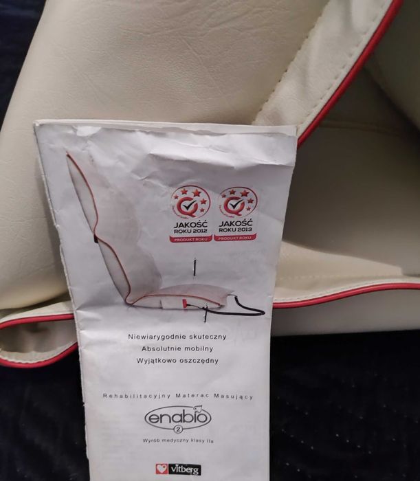 Materac rehabilitacyjny masujący Vitberg Enabio 2