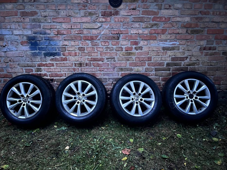 Диски 5x130 Touareg оригінал + гума зима 255 55 R18