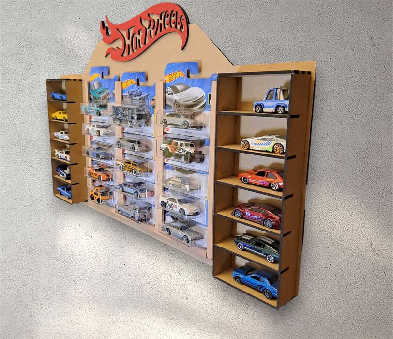 Expositor misto para miniaturas 1:64