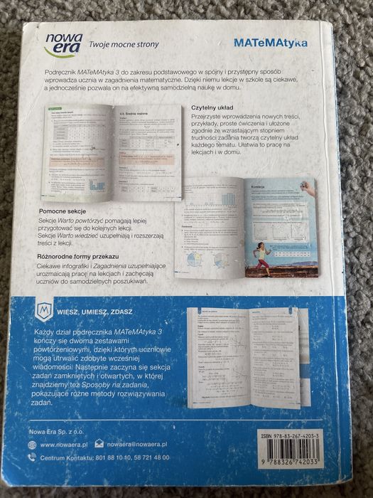 Podręcznik Matematyka 3