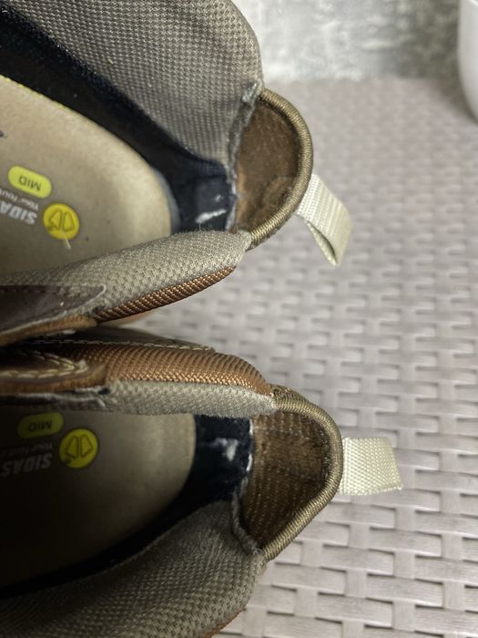 ECCO gore-tex ботинки 46 размер кожаные трекинговые коричневые