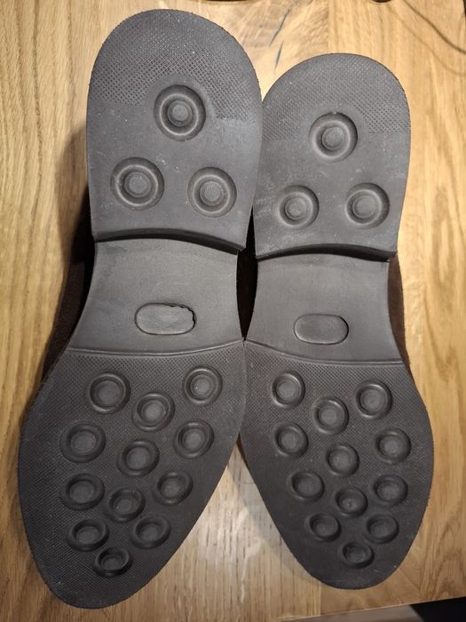 Buty męskie Pierre Cardin brązowe