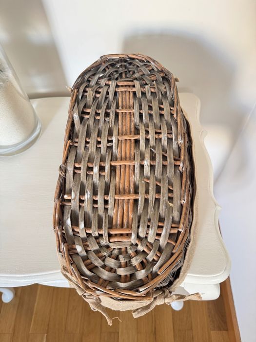 Cesta de palhinha Zara Home