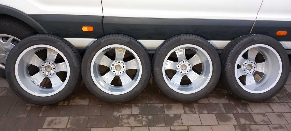 Koła DEMO zima oryg. AUDI VW  7x17, 5x112, ET47, 57.1+225/50R17 M+S