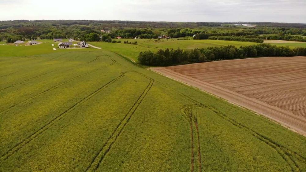 Działka budowlana 1060 m² Płaszewko, tylko 10km od Słupska - Więcej