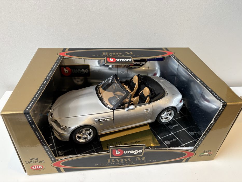 Model BMW Z3M M Roadster 1:18 BBurago Burago (maisto welly)