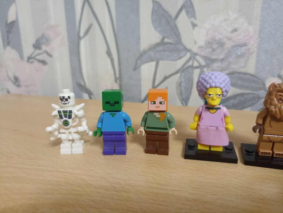 Лего человечки Ниндзяго, Майнкрафт и другие. Оригинал
