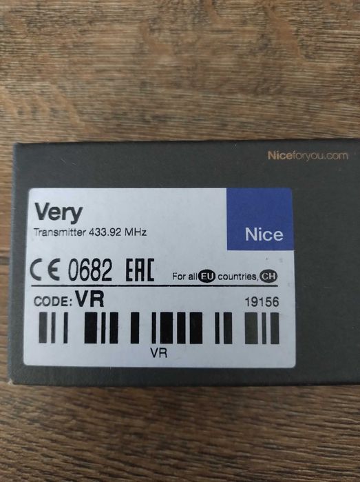 Pilot Nice Very do napędów Nice