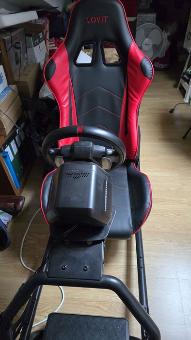 Vendo backet, volante e pedais ThrustMaster