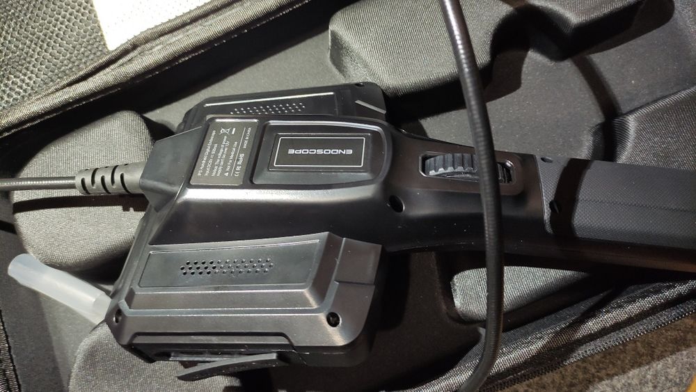 Эндоскоп для Автосервиса с экраном и аккумулятором +SD карта