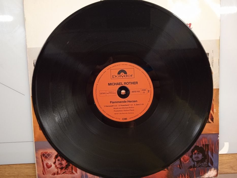 Michael Rother - Flammende Herzen winyl