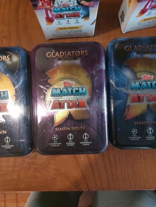 Lote cartas Topps 25/26 match attax