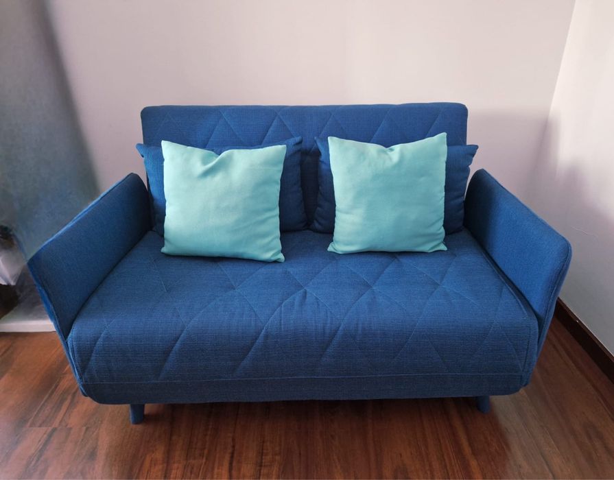 Sofa-cama   azul
