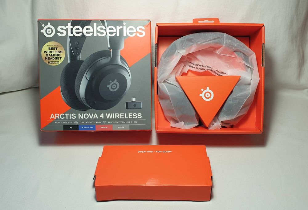 Słuchawki bezprzewodowe SteelSeries Arctis Nova 4 - NOWE.