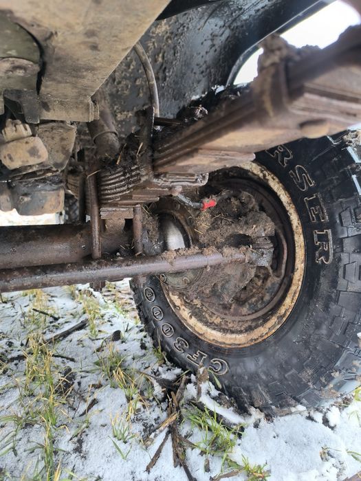 УАЗ 469 На военных мостах