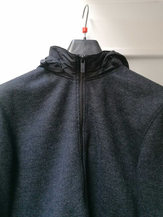 Casaco fazenda com capuz Massimo Dutti