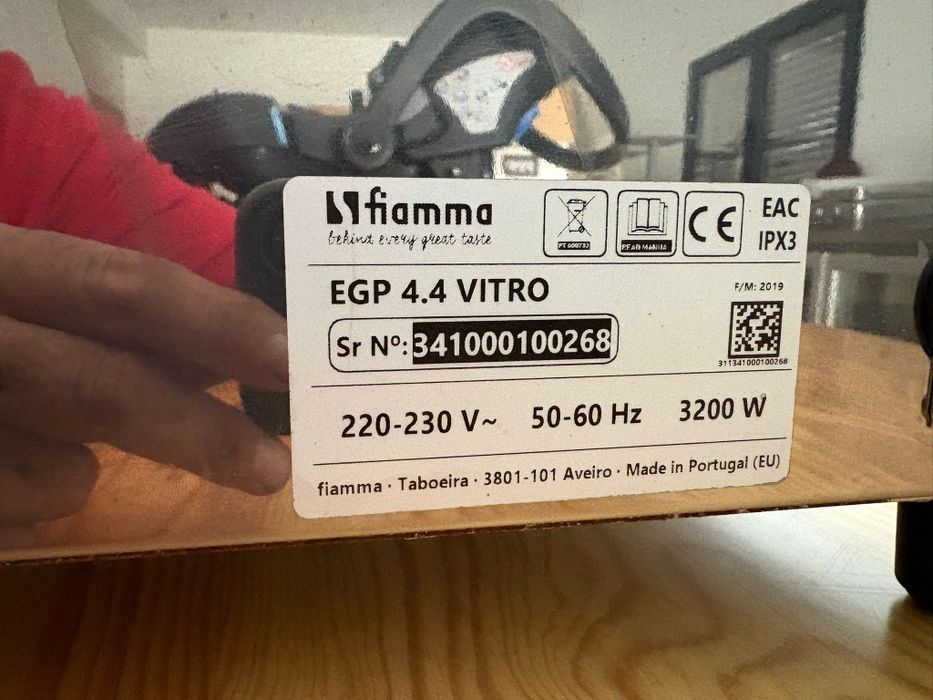 Grelhador Vitrocerâmica - Fiamma