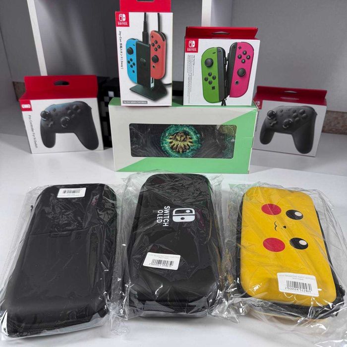 Чохол Твердий Switch Lite з Ручкою Black Новий Світч аксесуари